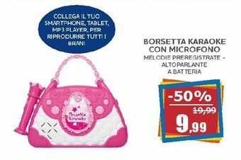 Happy Casa Borsetta Karaoke Con Microfono offerta
