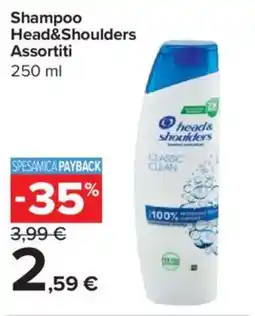 Carrefour Express Shampoo Head&Shoulders Assortiti offerta