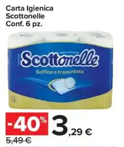 Carrefour Express Carta Igienica Scottonelle offerta