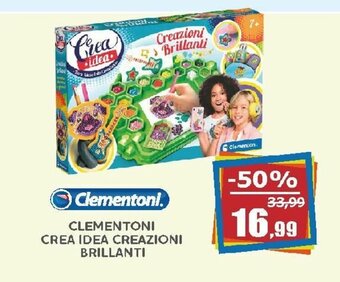 Happy Casa Clementoni Crea Idea Creazioni Brillanti offerta