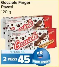 Carrefour Express Gocciole Finger Pavesi offerta