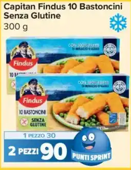 Carrefour Express Capitan Findus 10 Bastoncini Senza Glutine offerta