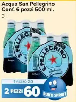 Carrefour Express Acqua San Pellegrino offerta