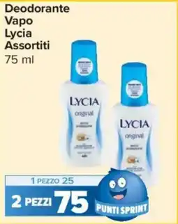 Carrefour Express Deodorante Vapo Lycia Assortiti offerta