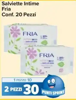 Carrefour Express Salviette Intime Fria offerta
