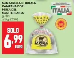 Pam Mozzarella di bufala campana dop PERLA DEL MEDITERRANEO offerta