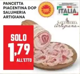 Pam Pancetta piacentina dop salumeria artigiana offerta