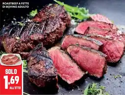 Pam Roastbeef a fette di bovino adulto offerta
