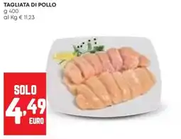 Pam Tagliata di pollo offerta