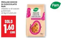 Pam Frollini gocce di cioccolato PAM offerta