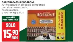 Pam Caffè in capsule borbone offerta