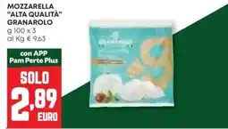 Pam Mozzarella "alta qualità" GRANAROLO offerta