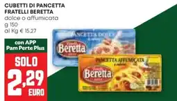 Pam Cubetti di pancetta FRATELLI BERETTA offerta