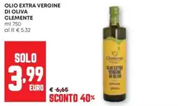 Pam Olio extra vergine di oliva CLEMENTE offerta