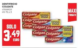 Pam Dentifricio COLGATE classico offerta