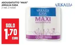 Pam Asciugatutto "maxi" ARKALIA ARKALIA CASA offerta