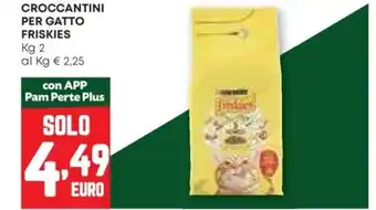 Pam Croccantini per gatto FRISKIES offerta