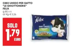 Pam Cibo umido per gatto "le ghiottonerie” FELIX offerta