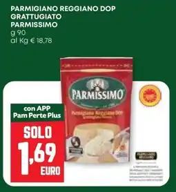 Pam Parmigiano reggiano dop grattugiato PARMISSIMO offerta