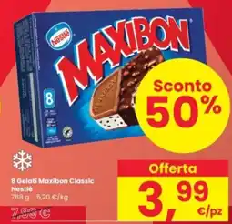 Interspar 8 Gelati Maxibon Classic Nestlé offerta