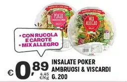 Insalate poker AMBRUOSI & VISCARDI