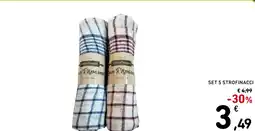 Spazio Conad Set 5 strofinacci offerta