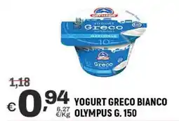 A&O Yogurt greco bianco OLYMPUS offerta