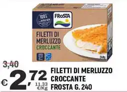 A&O Filetti di merluzzo croccante FROSTA offerta