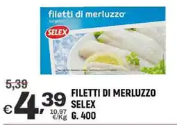 A&O Filetti di merluzzo SELEX offerta