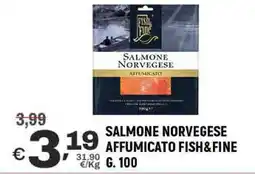 A&O Salmone norvegese affumicato FISH&FINE offerta