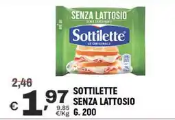 A&O Sottilette senza lattosio offerta