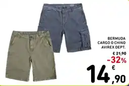Spazio Conad Bermuda cargo o chino avirex dept. offerta