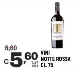 Vini notte rossa