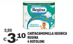 A&O Cartacamomilla igienica regina 4 rotoloni offerta