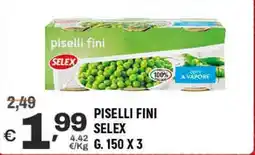 A&O Piselli fini SELEX offerta