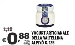 A&O Yogurt artigianale della valtellina ALPIYÒ offerta