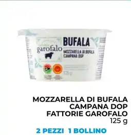 Spazio Conad Mozzarella di bufala campana dop fattorie garofalo offerta