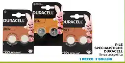Spazio Conad Pile specialistiche duracell linea assortita offerta
