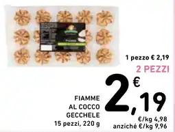 Spazio Conad Fiamme al cocco gecchele offerta