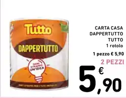 Spazio Conad Carta casa dappertutto tutto 1 rotolo offerta