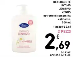Spazio Conad Detergente intimo lenitivo venus offerta