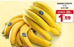 Iperal Banane chiquita offerta