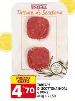 Iperal Tartare di scottona INDAL offerta