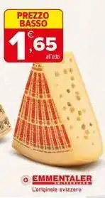 Iperal EMMENTALER L'originale svizzero offerta