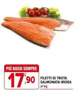 Iperal Filetti di trota salmonata iridea offerta