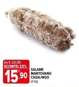 Iperal Salame mantovano casalingo offerta