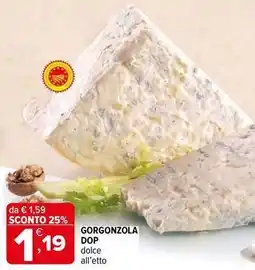 Iperal GORGONZOLA DOP dolce all'etto offerta