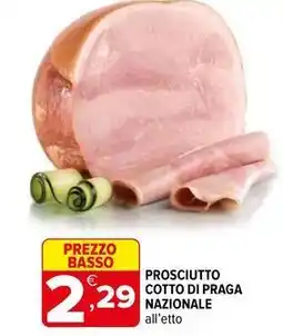 Iperal Prosciutto cotto di praga nazionale offerta