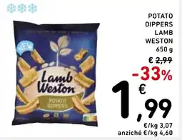 Spazio Conad Potato dippers lamb weston offerta
