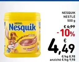 Spazio Conad Nesquik nestlé offerta
